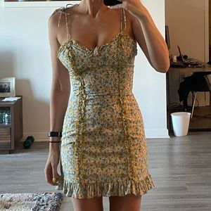 Hello Molly Floral Mini Sun Dress